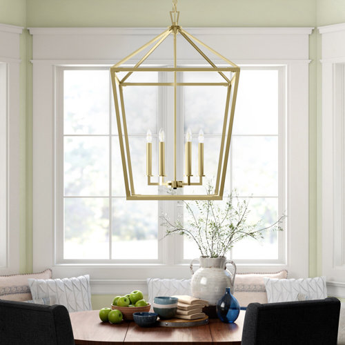 Hastings 6 Light Lantern Geometric Chandelier & Reviews Birch Lane